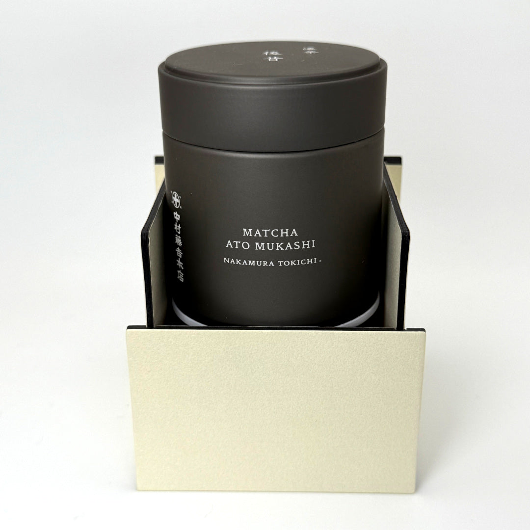 Ato Mukashi Matcha - Nakamura Tokichi - 30 Gram Tin in its case.