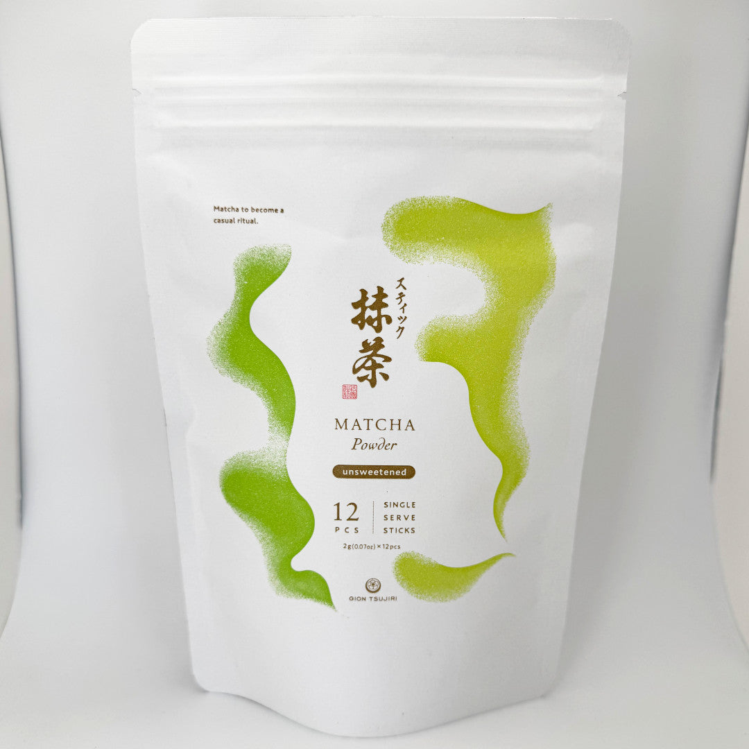 Matcha Powder Sticks Matcha - Gion Tsujiri - 12 packs of 2 grams