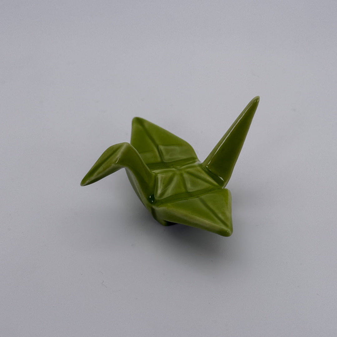 Matcha Scoop Rest - Green Crane