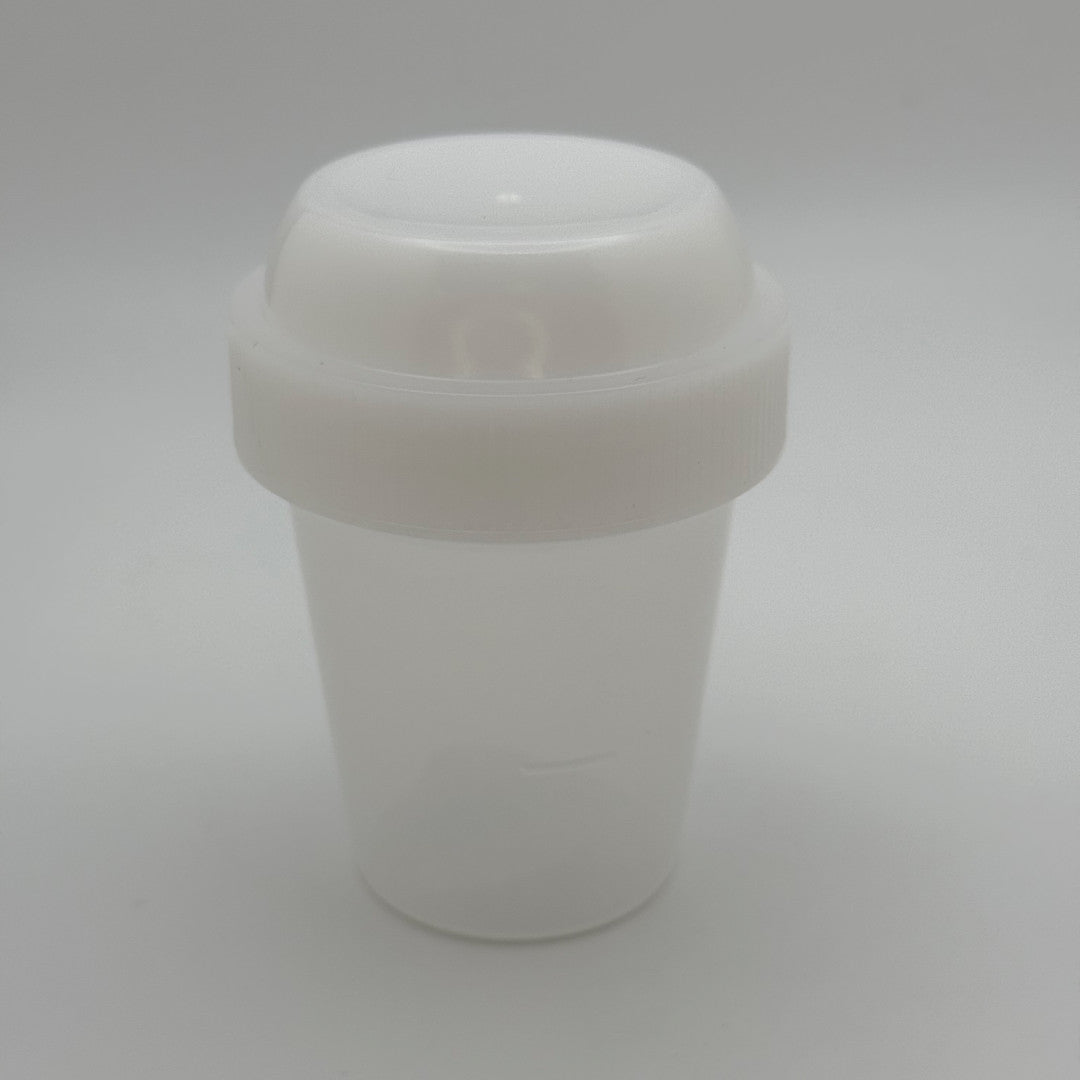 On the go Matcha shaker with no brand.