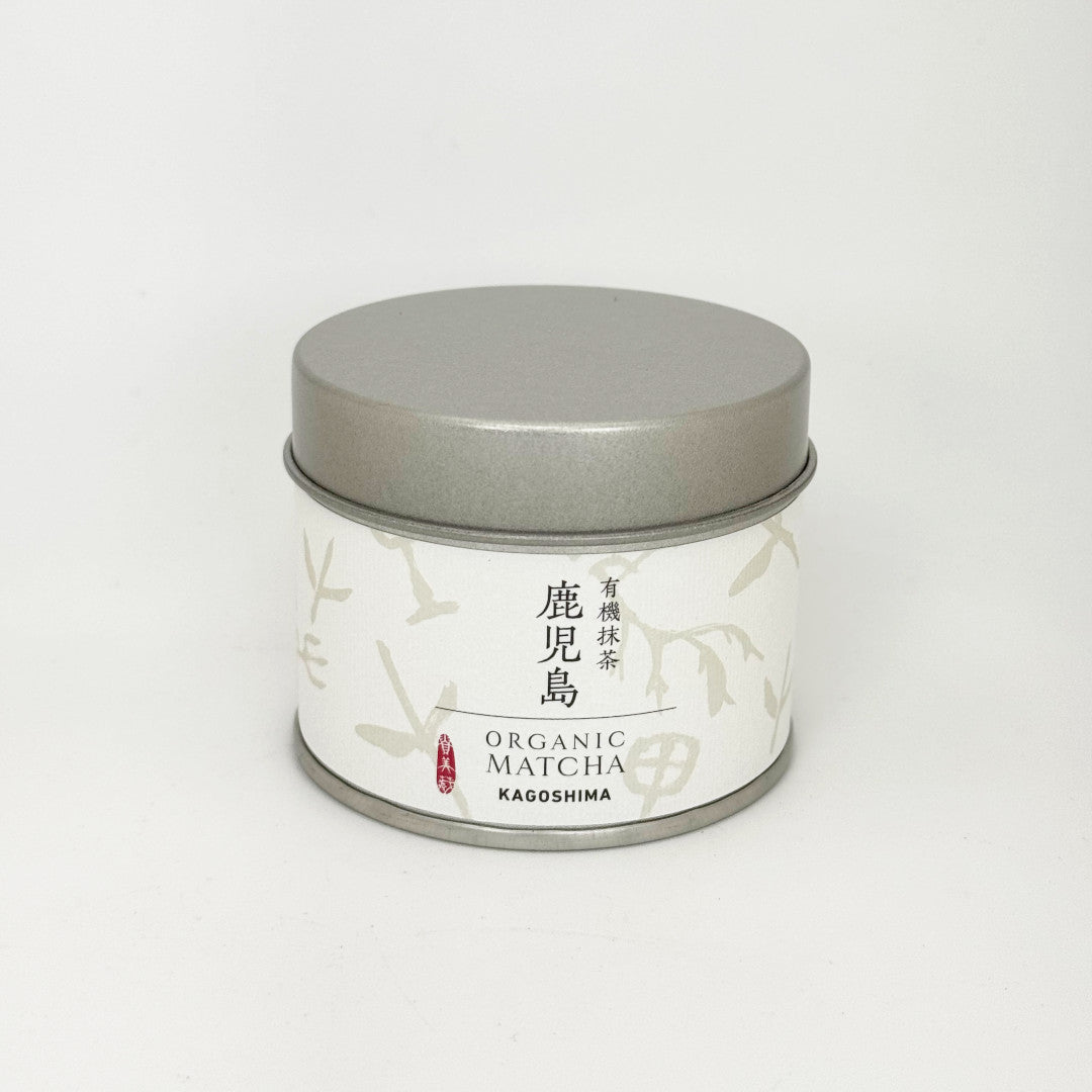 Organic Matcha Kagoshima Matcha - Kimikura - 30 Gram Tin Can
