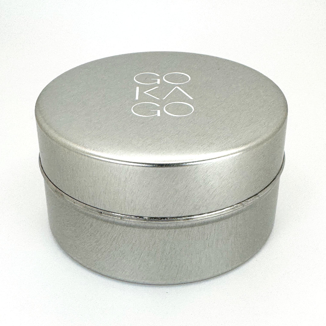 Silver Tea Canister - Gokago - 50 Gram Tin Can