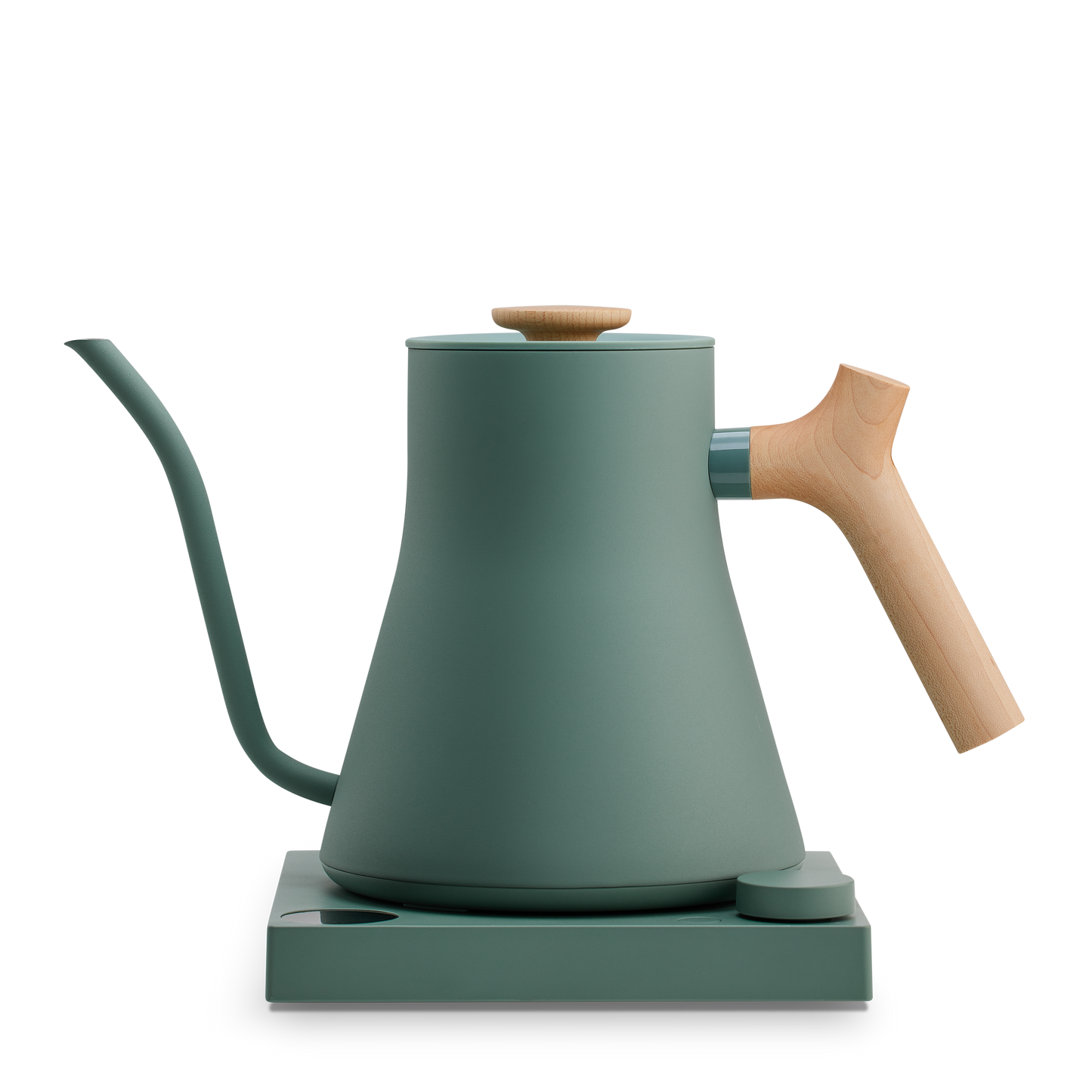 Stagg EKG Electric Kettle - Fellow - Smoke Green + Maple