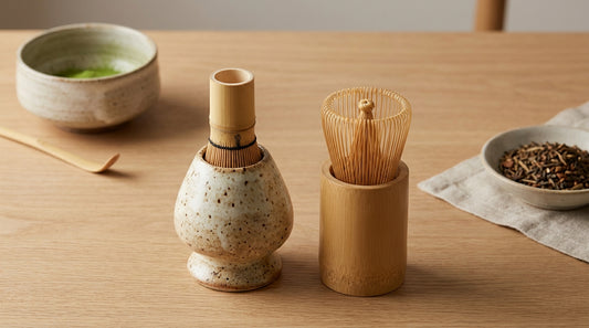Chasen Holder: Ceramic vs. Bamboo for Matcha Whisk Storage