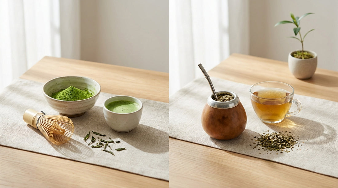 Mate vs Matcha: Energy, Caffeine & Health Compared
