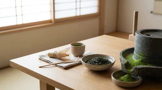 What Is Matcha Made Of? From Tencha Leaf to Stone Grinding