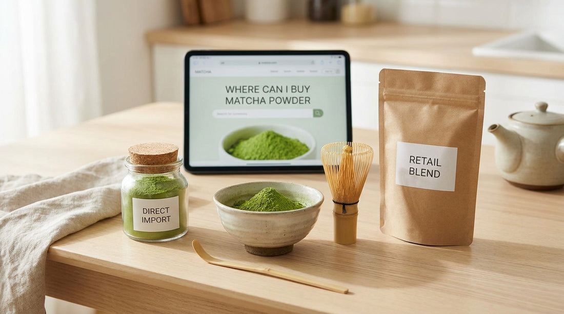 Where Can I Buy Matcha Powder? Direct Importer vs. Retail vs. Amazon