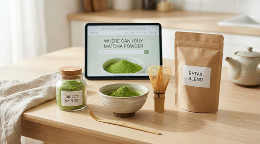 Where Can I Buy Matcha Powder? Direct Importer vs. Retail vs. Amazon
