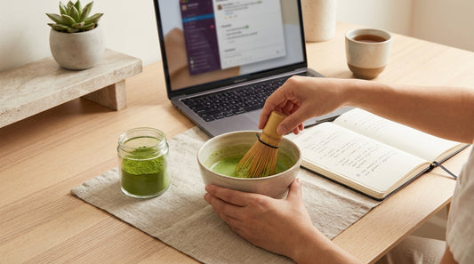 Matcha Productivity: Harnessing Japanese Tea for Focus and Work Performance