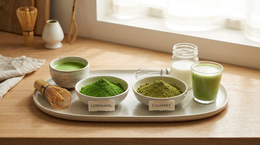 Ceremonial vs Culinary Matcha Taste: Flavor Differences Explained
