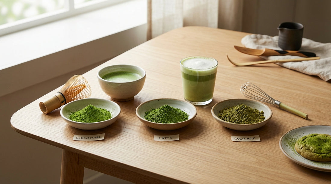 Matcha Grades Explained: Ceremonial vs Latte vs Culinary