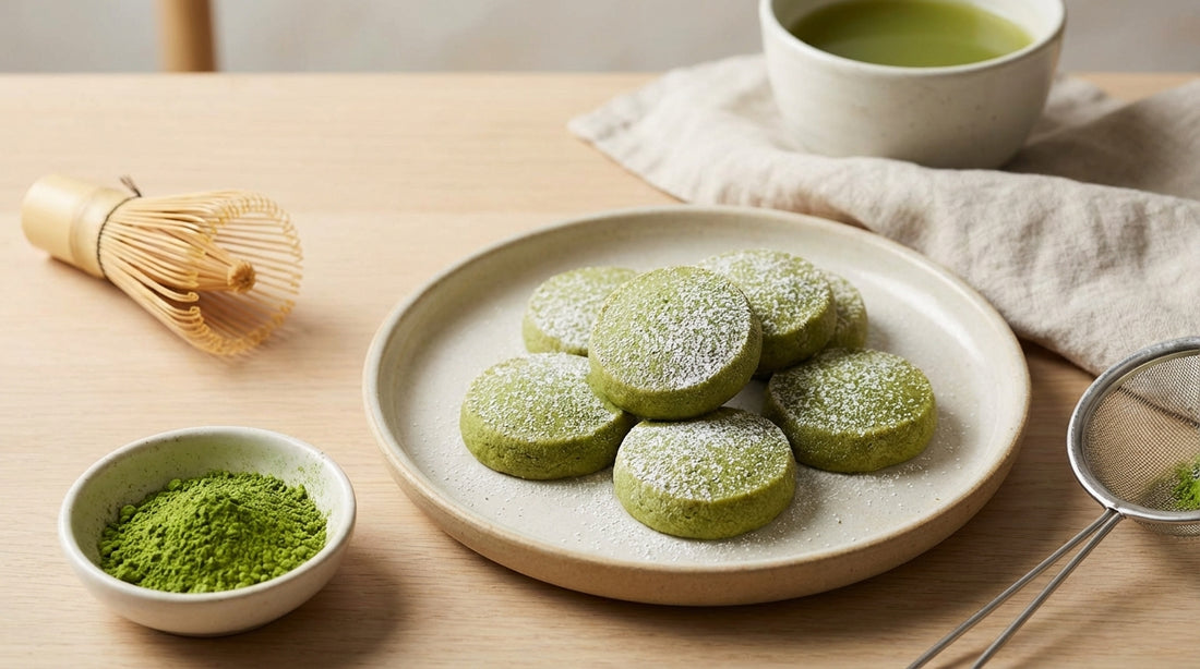 Easy Matcha Cookies Recipe