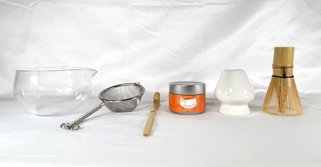 Here's The Rya Matcha Essential Starter Kit from Ujicha Matcha