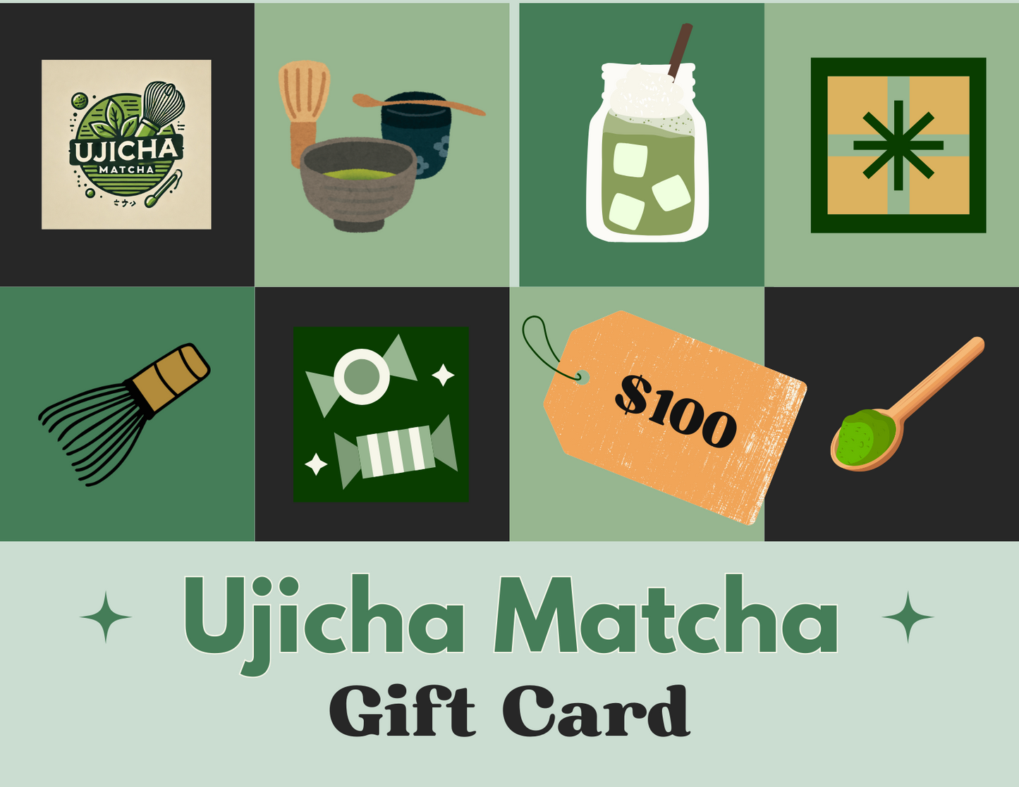 $100 Gift Card Ujicha Matcha