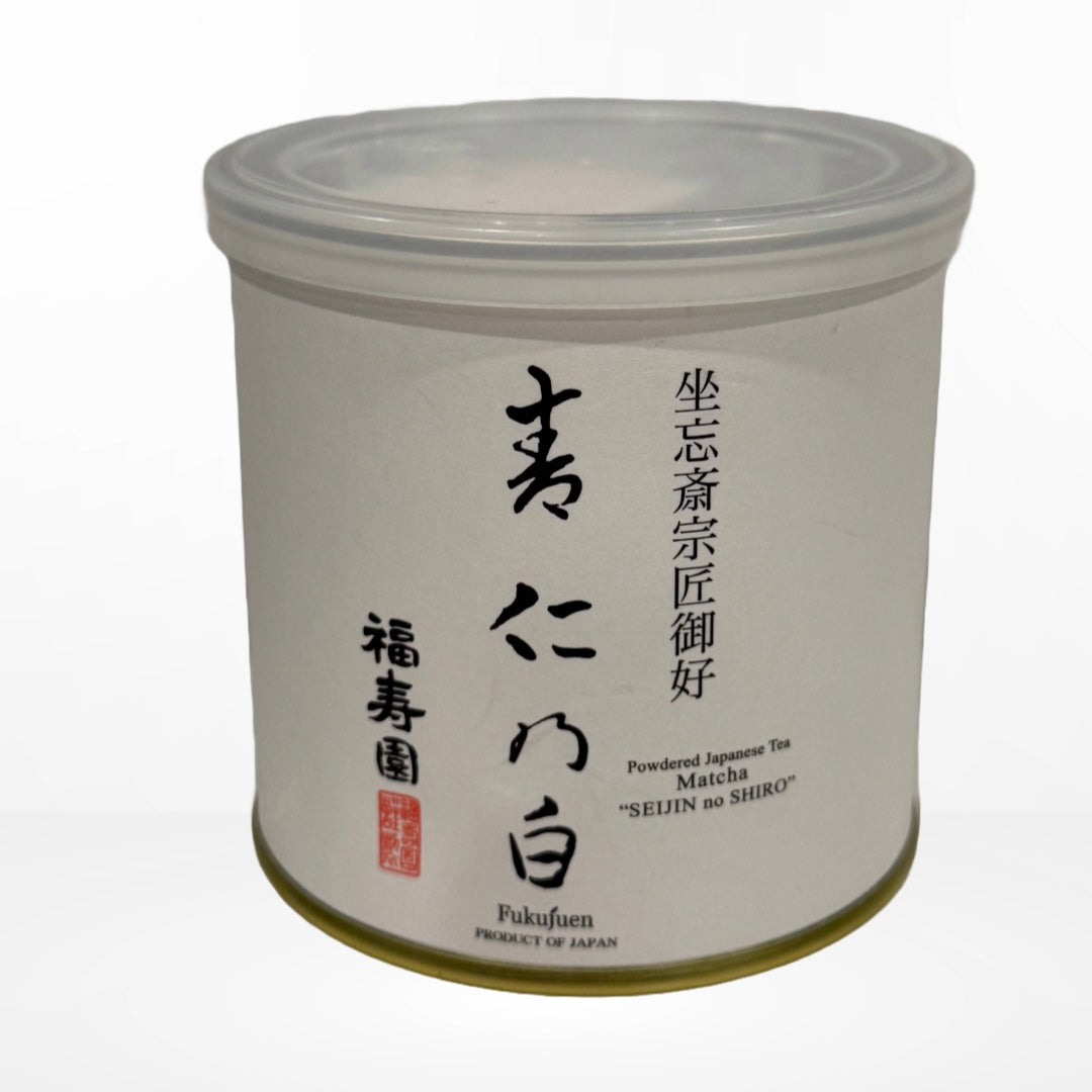 Seijin no Shiro Matcha - Fukujuen - 100 Gram Tin