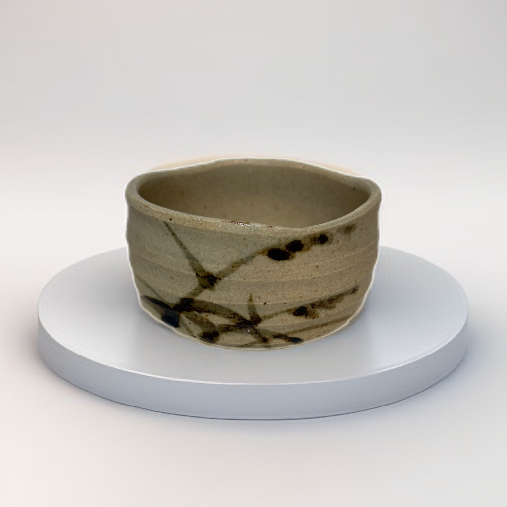 Akiha Chawan Matcha Bowl front - Ujicha Matcha