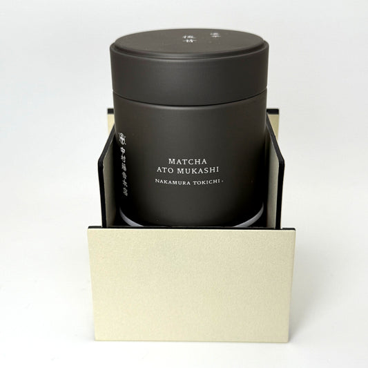 Ato Mukashi Matcha - Nakamura Tokichi - 30 Gram Tin in its case.