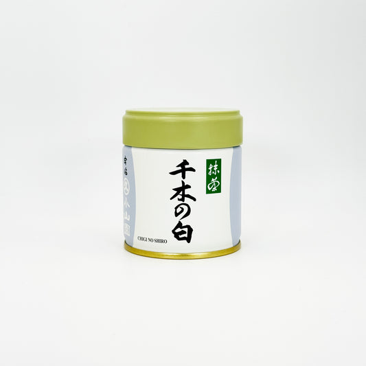 Chigi no Shiro by Marukyu Koyamaen in a 40 Gram Tin