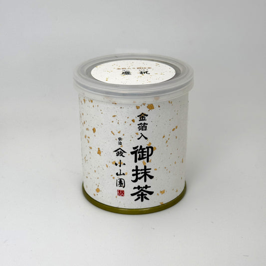 Gold Leaf Foil Matcha - Yamamasa Koyamaen - 30 Gram Tin Can