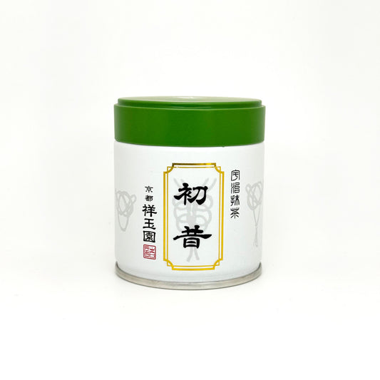 Hatsu Mukashi Matcha - Shogyokuen - 40 Gram Tin Can