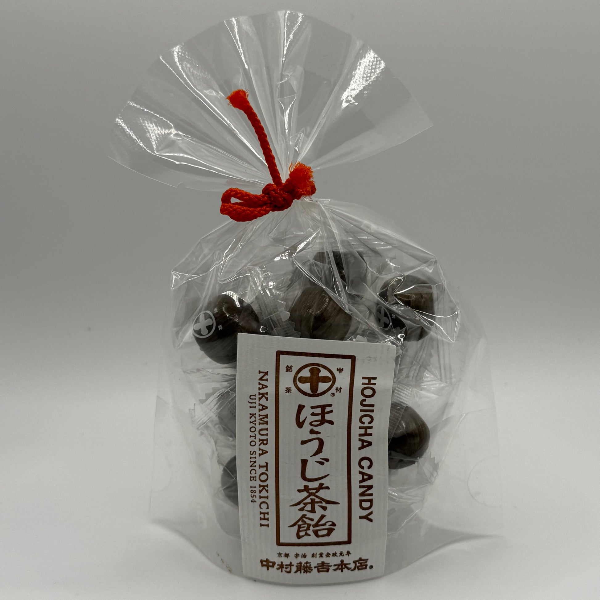 Hard Hojicha Candy - Nakamura Tokichi. Individually wrapped hard hojicha candies.