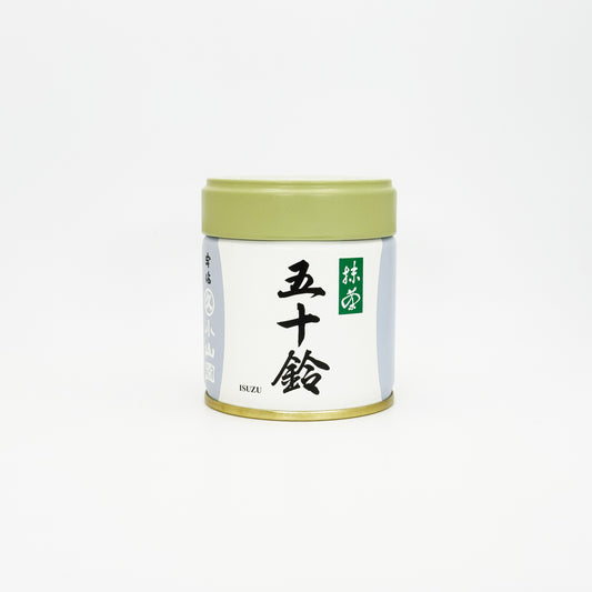 Isuzu Matcha by Marukyu Koyamaen in a 40 Gram Tin