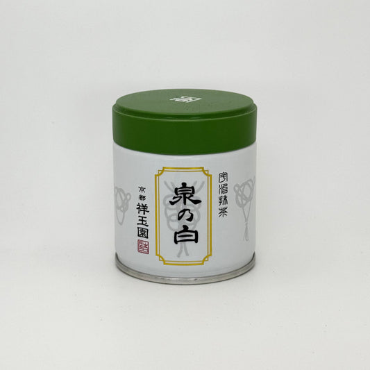 Izumi no Shiro Matcha - Shogyokuen - 40 Gram Tin Can