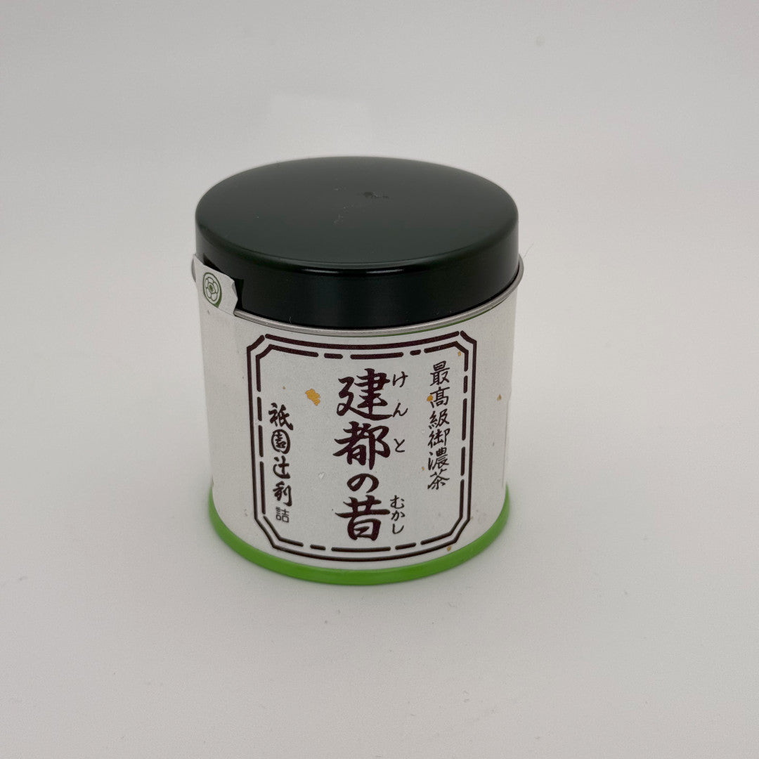 Kento no Mukashi Matcha - Gion Tsujiri - 20 Gram Tin Can