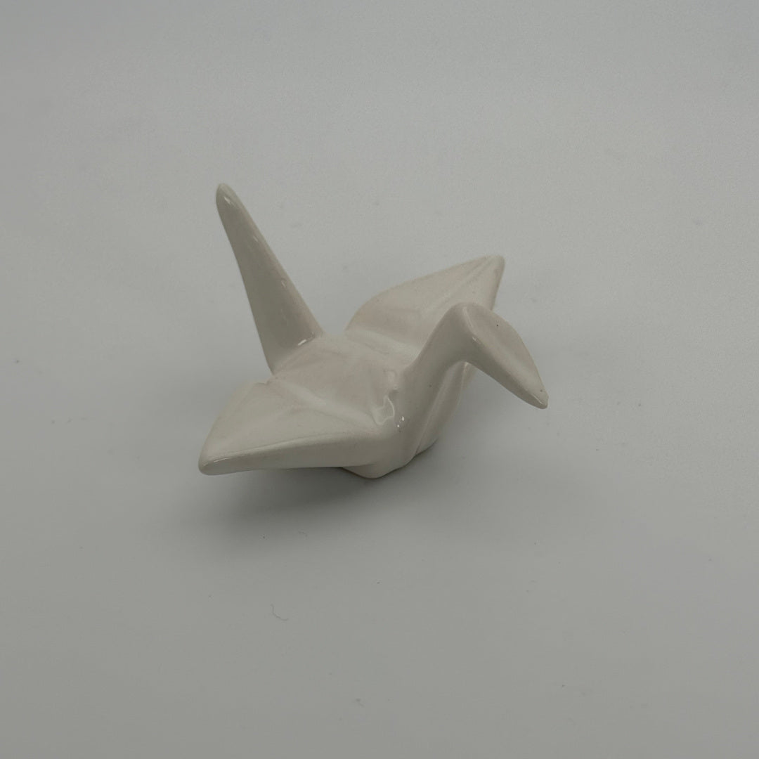 Matcha Scoop Rest -White Crane