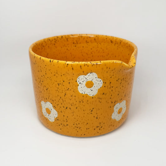 Orange Chawan - Lila's Clayground