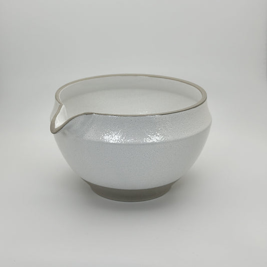 Origami Katakuchi Matcha Bowl White