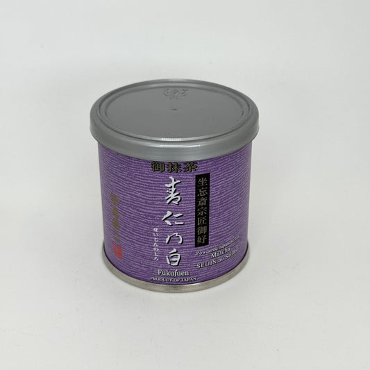 Seijin no Shiro Matcha - Fukujuen - 20 Gram Tin Can