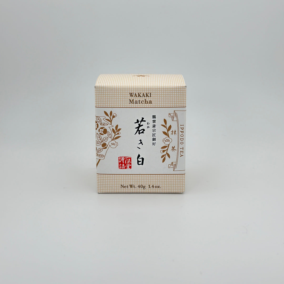 Wakaki Matcha - Ippodo Tea - 40 Gram Box